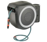 GARDENA Avvolgitubo automatico da parete RollUp L 30 m con bordo bianco