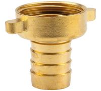 Gardena Raccordo a vite per tubo da giardino: presa per rubinetto composta da ghiera e dato in ottone di qualità, filettatura 33.3 mm (G 1 pollice), per tubi da 19 mm (3/4 pollice) (7141-20)