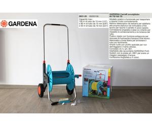 GARDENA CARRELLO AVVOLGITUBO IRRIGAZIONE 100 m 2631-20 Professionale