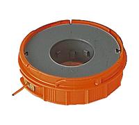 Gardena Cassetta con bobina portafilo completa: Cassetta ricaricabile per turbotrimmer e sistema a batteria V12 trimmer TL 18 (2406-20)