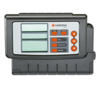 Gardena Classic 6030 Computer Irrigazione, Display Grande, per fino a 6 Valvole, 1284-20, Marca: Gardena, Part Number: 1284, Nero