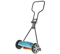 GARDENA Classic 4018-88 rasaerba a cilindro 400, rasaerba manuale con larghezza di lavoro di 40 cm per prati fino a 200 m², rullo di lama in acciaio di qualità, tecnologia di taglio senza contatto