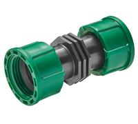 GARDENA Collettore per pozzetti V3: accessorio per il collegamento di due pozzetti precablati V3, semplice collegamento a vite, con 2 x 1" filetto femmina (02758-20)