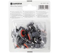 Gardena Contagocce Micro-Drip-System per equalizzare la pressione: elemento terminale per l'irrigazione di file di piante più brevi con requisiti idrici simili (8311-20)