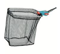 Gardena Detergente laghetto combisystem Vario 2: rete laghetto con rete a maglie grosse e sottili, accessori giardino pulizia laghetto giardino, adatto a tutte le maniglie combisystem (3230-20)