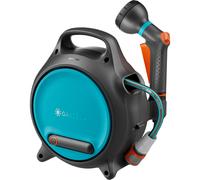 Gardena Avvolgitubo Portatile Move 18692-20 – 10 m + 1,5 m, compatto salvaspazio