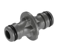 Gardena Giunto: parte di collegamento per il collegamento sicuro di due tubi, anche per il passaggio da tubi da 19 mm (3/4 pollice) a 13 mm (1/2 pollice) (931-50)
