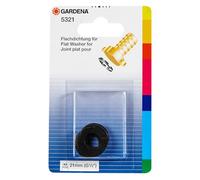 Gardena Guarnizione piatta per collegamento a vite: guarnizione in gomma per pezzo filettato con 21 mm (G 1/2 pollice) - filettatura interna (5321-20)