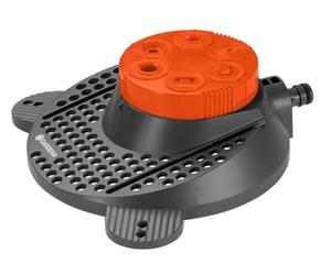 Gardena Irrigatore circolare a 6 testine Classic Boogie: 6 diverse forme - cerchio, semicerchio, quadrato, rettangolo, ellisse, puntiforme (2073-20)