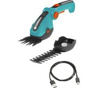 Gardena 9888-20 cesoia per erba cordless 8 cm 3,6 V Ioni di Litio Turchese