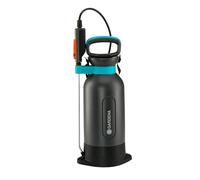 Gardena Irroratore a Pressione 5l Comfort: spruzzatore a Pressione con poggiapiedi Integrato, Impugnatura della Lancia incl. Funzione di bloccaggio, Tracolla e valvola di Sicurezza (11130-20)