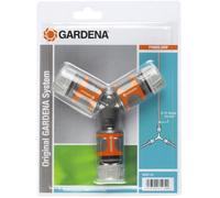 GARDENA 18287-20 Gardena Abzweig-Satz 13 mm (1/2), Grau, Orange Plastica Set d
