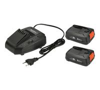 Gardena P4A 2 x PBA 18V/45 + AL 1830 CV Set batteria e caricabatterie