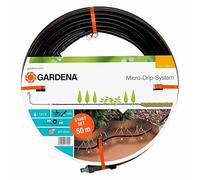Gardena Kit Di Partenza Tubo Gocciolatore Per File Di Piante Interrato Da 13,7 Mm, Nero