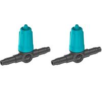 Gardena Micro-Drip-System Gocciolatore in linea regolabile da 0 a 15 l/h: per sistemi di irrigazione, per piante con esigenze idriche diverse, tecnica di collegamento semplice (13315-20)