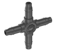 Connettore tubo Gardena "Easy & Flexible" 13214-20 Croce 3/16" 4,6 mm 10 Unità
