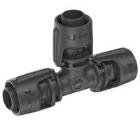 Gardena Micro-Drip-System Raccordo a T 13 mm (1/2 pollici): connettore per tubi di linea da 13 mm, diramazione a T, irrigazione automatica, riutilizzabile (13201-20)
