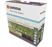 Gardena Micro-Drip-System Set per irrigazione a goccia siepi/arbusti (25 m): pronto all’uso, sistema irrigazione risparmio idrico, tecnica collegamento semplice flessibile (13500-20)