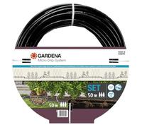 Kit di iniziazione - Gardena - 50 m di tubo ubriaco incorporato e fine della linea