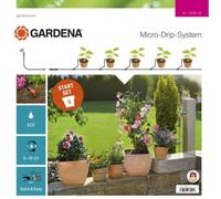 Gardena Natureup! Start Verticale con Irrigazione: Parete di Sostegno per Piante per Il Rinverdimento di Balcone/Terrazzo/Cortile, Kit per 15 Piante, Irrigazione Invisibile (13151-20)