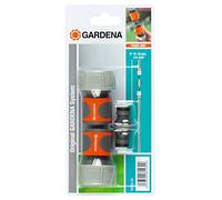 GARDENA Necessaire darrosage - Adapte tuyau O19mm - Fixation en 1 clic - Kit complet - Garantie 5 ans 18284-26