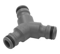 Gardena Raccordo a Y: raccordo per diramazione tubo flessibile, raccordo nel tubo flessibile per passaggio da tubi da 19 mm (3/4 pollice) a 13 mm (G 1/2) (934-50)