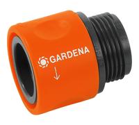 Gardena Raccordo per tubo adattatore: connettore del sistema originale, per il passaggio da un raccordo per tubo al connettore della valvola, 26,5 mm (G 3/4 pollice) (0917-50)