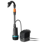 Gardena Pompa per Cisterna a batteria 2600 Comfort 18V P4A Solo Pompe: Programmazione dell’irrigazione, Funzione Timer, Si adatta al tuo serbatoio d’acqua, Potenza regolabile in continuo (14604-55)