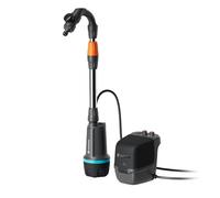 Gardena Pompa per Cisterna a batteria 2600 Comfort 18V P4A Solo Pompe: Programmazione dell’irrigazione, Funzione Timer, Si adatta al tuo serbatoio d’acqua, Potenza regolabile in continuo (14604-55)