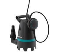 GARDENA Pompa sommersa per acqua sporca 9200 Basic: pompa sommersa elettrica con portata 9200 l/h, interruttore flottante con funzionamento continuo (9007-47)