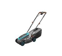 Gardena PowerMax 32/18V P4A Tagliaerba a spinta Batteria Blu, Grigio
