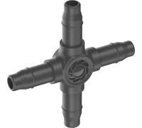 Connettore tubo Gardena "Easy & Flexible" 13214-20 Croce 3/16" 4,6 mm 10 Unità
