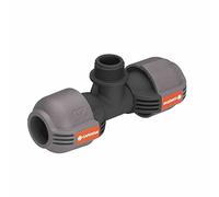 Gardena Raccordo a T per sistema pop-up per filetto esterno: Raccordo per collegamento con l'irrigatore pop-up a turbina, 25 mm 3/4 pollice (2787-20)