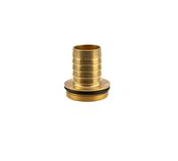 Gardena Raccordo a vite per tubo flessibile in ottone, 1 pezzo con collare e O-ring: collegamento a vite, filettatura 47,9 mm (G 1 1/2 pollice), per tubi flessibili da 32 mm (1 1/4 pollice) (7149-20)