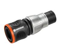 Gardena - Raccordo e Adattatore per Tubo Metallo Nero Arancione