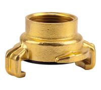 Gardena Pezzo filettato in ottone a innesto rapido con filetto femmina: raccordo per tubo flessibile, 26,5 mm (G 3/4 pollice) - Filetto femmina per rubinetti con filetto maschio (7108-20)