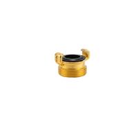Gardena Raccordo filettato in ottone a innesto rapido con filettatura esterna: raccordo per tubo flessibile, 42 mm (G 1 1/4 pollice) - filettatura ad es. Per pompe con filettatura interna (7116-20)