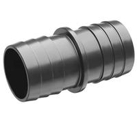 Gardena Raccordo rapido per tubo 38 mm (1 1/2 pollici): raccordo di riparazione per collegamento rapido e stabile del tubo, realizzato in materiale riciclato (1746-20)