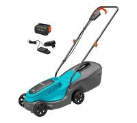 Gardena 14630-20 tagliaerba Tagliaerba a spinta Batteria Nero, Verde