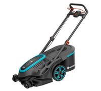 GARDENA PowerMax Duo 46/36V Rasaerba a Batteria, Doppia Lama, 2 Batterie P4A 2.5 Ah