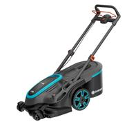 GARDENA PowerMax Duo 46/36V Rasaerba a Batteria, Doppia Lama, 2 Batterie P4A 4.0 Ah