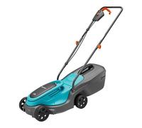 Gardena Rasaerba PowerMax 30/18V P4A senza batteria: larghezza di taglio 30 cm, altezza di taglio 35-65 mm, capacità 25 l, impugnatura ergonomica, asta pieghevole, motore brushless (14630-55)