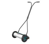 Gardena Rasaprato a Mano Elicoidale Comfort 330 Rasaprato a mano elicoidale: Prato all'Inglese, Larghezza di taglio da 33 cm, Senza fili, Facile da manovrare, Per prati fino a 150 m² (11750-20)