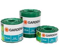 Gardena Recinzione per prato altezza 9 cm: Delimitazione per il prato, idonea anche per aiuole, 9 m, plastica di alta qualità, verde (536-20)