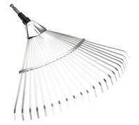 Gardena Scopa a ventaglio combisystem: Rastrello per Foglie con Larghezza di 50 cm, Accessorio da Giardino per Raccogliere residui (3102-20)