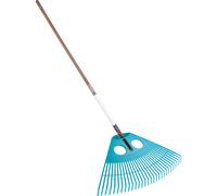 GARDENA scopa a ventola combisystem XXL con manico in legno