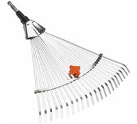 Gardena Scopa Regolabile 3103-20 Cs Rastrello a Ventaglio 22 Denti B: 30-50cm