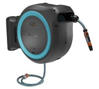 Avvolgitubo da parete - GARDENA - PowerRoll - XXL - P4A - Blu - 18 V - Lunghezza 40 m - Tubo 13 mm