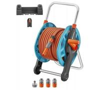 Gardena Set Base Portamanguera Murale 25 m - Portamanguera Murale - Verde - 3.14 kg