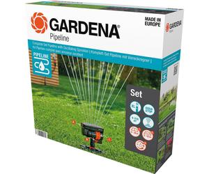 GARDENA Set completo di tubazione con irrigatore oscillante